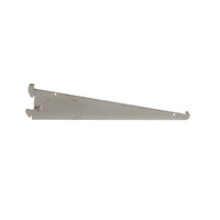 Shelf Bracket with front lip, 14", C-Line Super Heavy Duty, Zinc