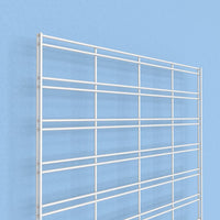 Slatgrid Panel, 2' x 4', White - Sold in full boxes only, 3 per box.