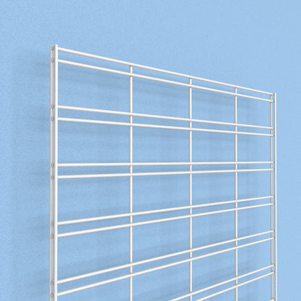 Slatgrid Panel, 2' x 4', White - Sold in full boxes only, 3 per box.