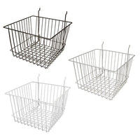 All Purpose Deep Retail Display Basket, 12" x 12" x 8", sold in sets of 6, price ea