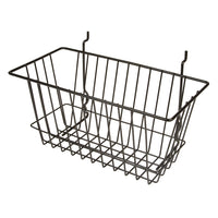 All Purpose Narrow Retail Display Basket, 12" x 6" x 6", sold in sets of 6, price ea