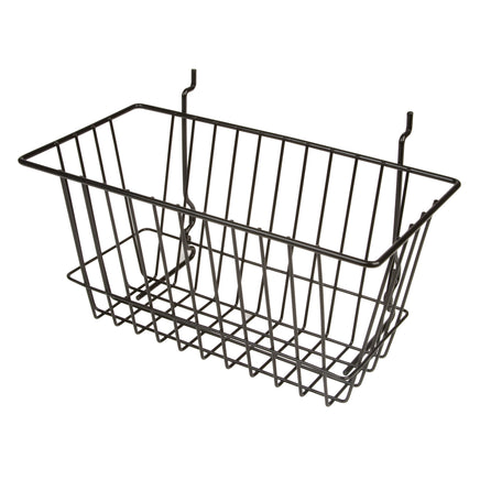 All Purpose Narrow Retail Display Basket, 12" x 6" x 6", sold in sets of 6, price ea