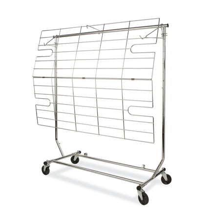 Shelf / Display Screen, For Salesmans Racks, Chrome