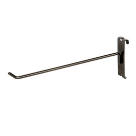 DISPLAY HOOK, FOR GRID, 10"L, 1/4" DIA WIRE, BLACK