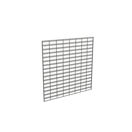 Slatgrid Panel, 4' X 4', Wire 3" X 6" O.C., Black