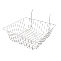All Purpose Shallow Retail Display Basket, 12" x 12" x 4", sold in sets of 6, price ea