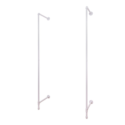Pipeline Outrigger Wall Uprights, 96" H, Set of 2 - Grey or White
