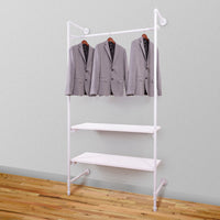 Pipeline Outrigger Wall Uprights, 96" H, Set of 2 - Grey or White