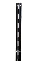 Recessed Standard, C-Line, 72" Long w 11/16'' Lip for 5/8" wallboard, Black