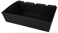 Slatbox® Plastic Slatwall Storage Bins, Popbox "Jumbo" 13.62 x 22.25 x 7