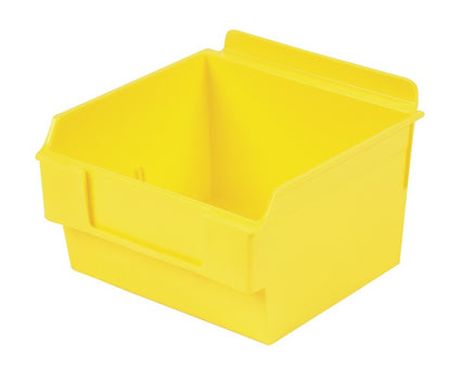 Plastic Slatwall Bins, Shelfbox 100, 5.25x5.5x3.37