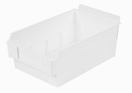 Plastic Slatwall Bins, Shelfbox 200, 8.75 x 5.5 x 3.37