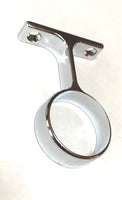Central Round Support 1-5/16'', Screw Mount, Chrome