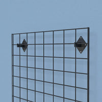 Grid Panel, 2' x 4', Black - Sold in full boxes only, 3 per box.