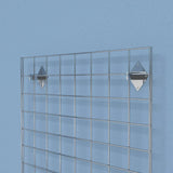Grid Panel, 2' x 4', Chrome - Sold in full boxes only, 3 per box.