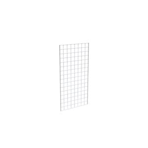 Grid Panel, 2' x 5', White - Sold in full boxes only, 3 per box.