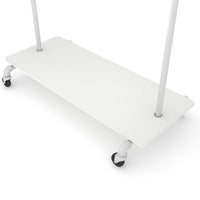 Pipeline Adjustable Ballet Bar Rack with Base Shelf