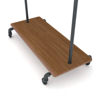 Pipeline Adjustable Ballet Bar Rack with Base Shelf