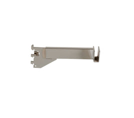 Hangrail Faceout, A-Line, 8", Holds Rect Tube, Chrome