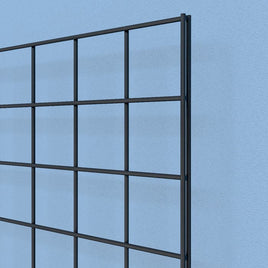 Grid Panel, 2' x 4', Black - Sold in full boxes only, 3 per box.