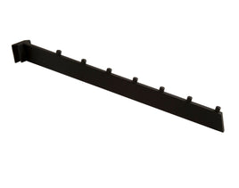 Waterfall, Hangrail Mount, 16" Rect Tube, W/ 7 Cubes, Black