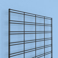 Slatgrid Panel, 2' x 4', Black - Sold in full boxes only, 3 per box.