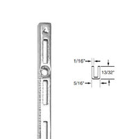 Slotted Standard, Med Duty (16ga), Thin Profile, 1/2