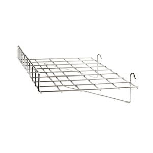 Straight Shelf W/ Lip, For Grid, 24