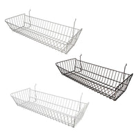 All Purpose Trough Style Retail Display Basket, 24