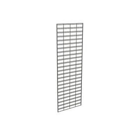 Slatgrid Panel, 2' X 6', Wire 3" X 6" O.C., Black