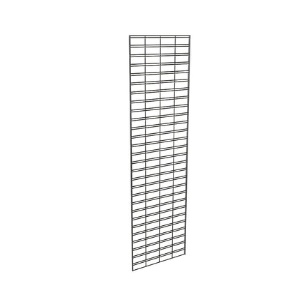 Slatgrid Panel, 2' X 7', Wire 3" X 6" O.C., Black