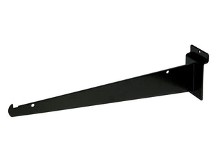 Shelf Bracket w/ lip, for Slatwall, 12