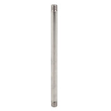 Stem For Signholders, 6"L, W/ 3/8" Thread, Chrome