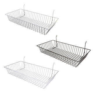 All Purpose Shallow Retail Display Basket, 24