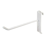 DISPLAY HOOK, FOR GRID, 6"L, 1/4" DIA WIRE, WHITE