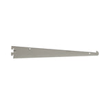 Shelf Bracket for A-Line, 12" heavy duty, w/ front lip, friction fit, Chrome