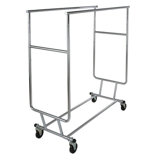 Salesman's Double Bar Folding Rack, 48