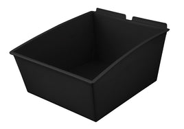 Plastic Slatwall Storage Bins, Popbox "Big", 13.25x 11.25x 6.75