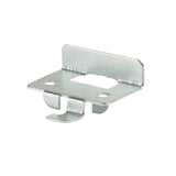 Shelf Rest, Front, with Lip, For B- and C-Line Brackets, Zinc