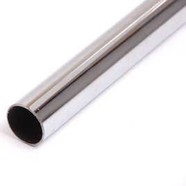 Hangrail, 1'' Diameter Round Tube, 24'' - 36"L, Chrome (Made to Order, 1-Week Lead Time)
