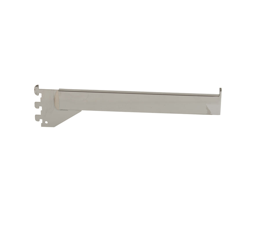 Faceout, For B-line, 12" Rectangular Tube W/ End Stop, Chrome ...