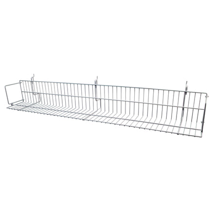 All Purpose Large Wire Shelf, 6½"D x 6½"H x 47-1/2"L , sold in sets of 5, price ea