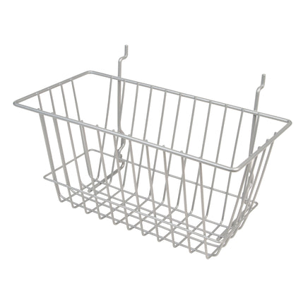 All Purpose Narrow Retail Display Basket, 12" x 6" x 6", sold in sets of 6, price ea