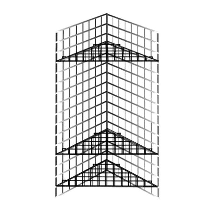 Triangular Shelf for Grid, 24" x 24" x 34-1/2"