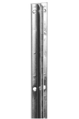 Recessed Standard, C-Line, 120" Long w 13/16'' Lip for 3/4" wallboard, Zinc