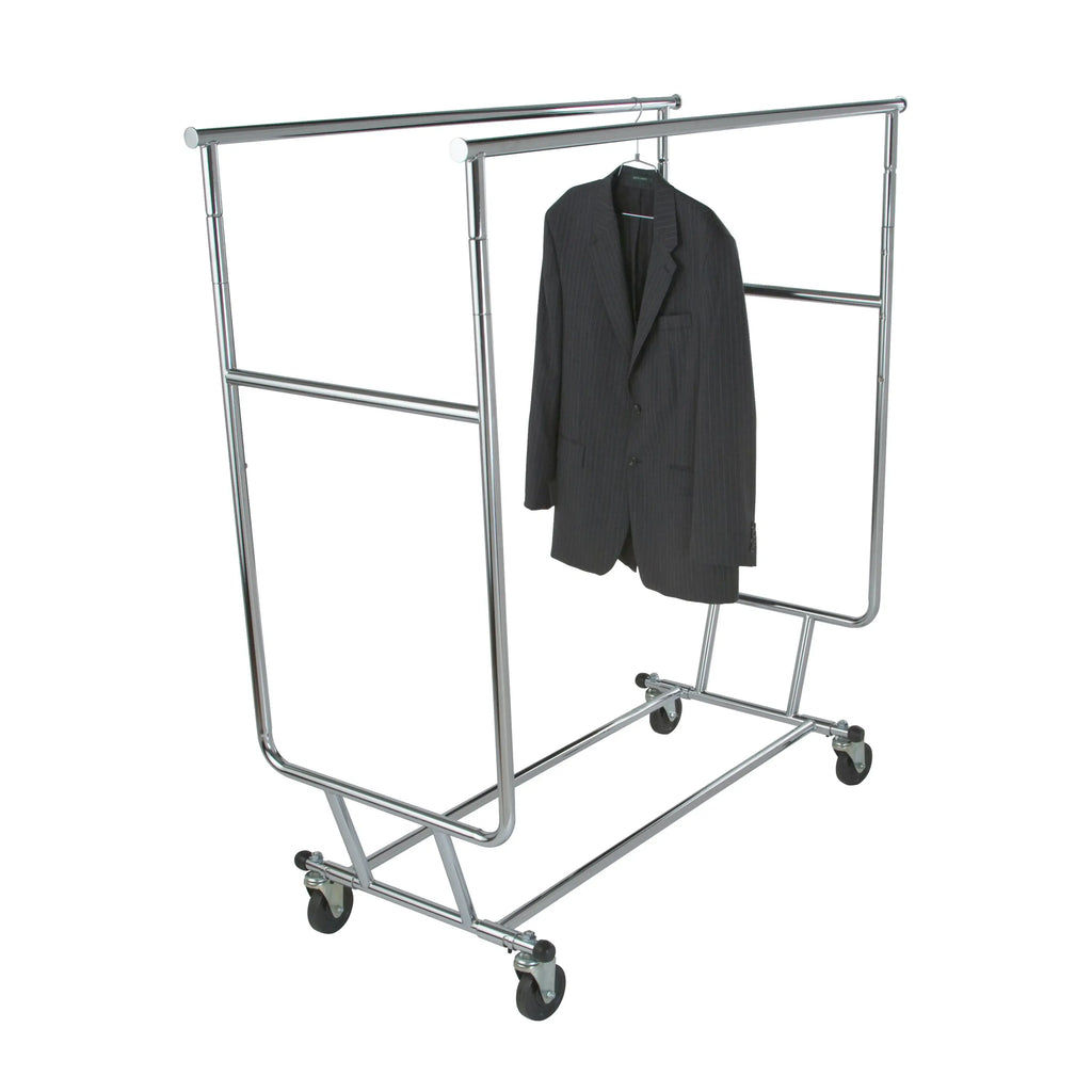 Salesman's Double Bar Folding Rack, 48