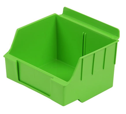 Plastic Slatwall Bins, Storbox "Standard" 4.62 x 5.5 x 3.37