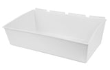 Slatbox® Plastic Slatwall Storage Bins, Popbox "Jumbo" 13.62 x 22.25 x 7