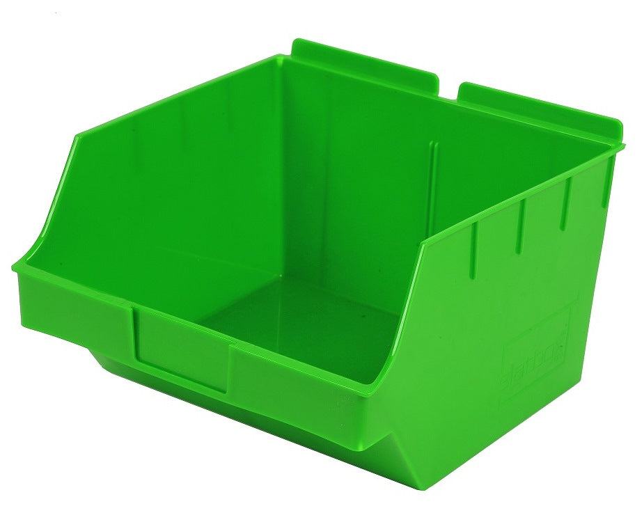 Plastic Slatwall Storage Bins, Storbox Big, 10.75''l X 11.0''wx 6.75''H