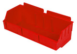 Plastic Slatwall Bins, Storbox "Wide" 4.12x11.37x3.37